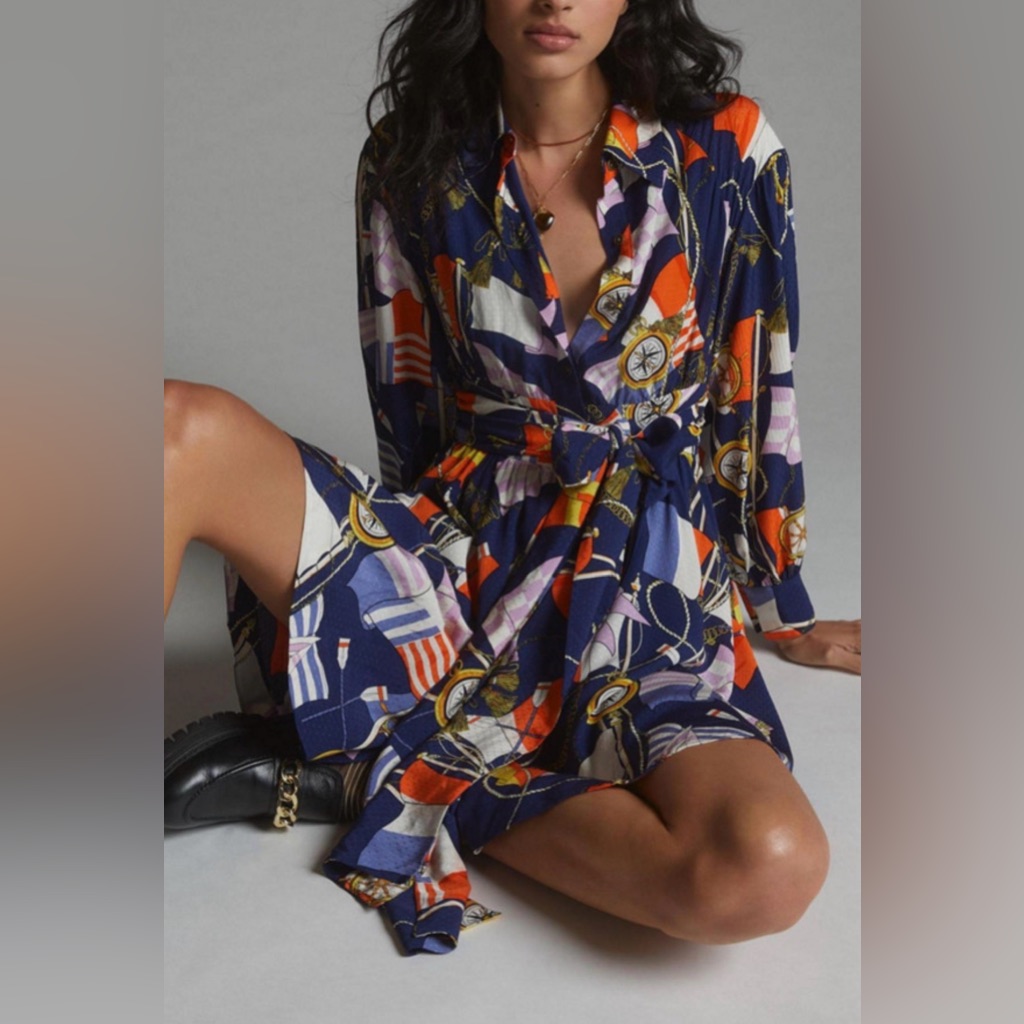 Anthropologie Maeve Shirt Dress